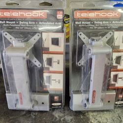 Two Wall Mount TV Brackets