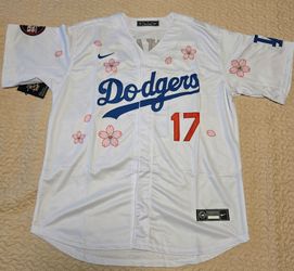 Nike LA Dodgers #17 Cherry Blossom Jersey