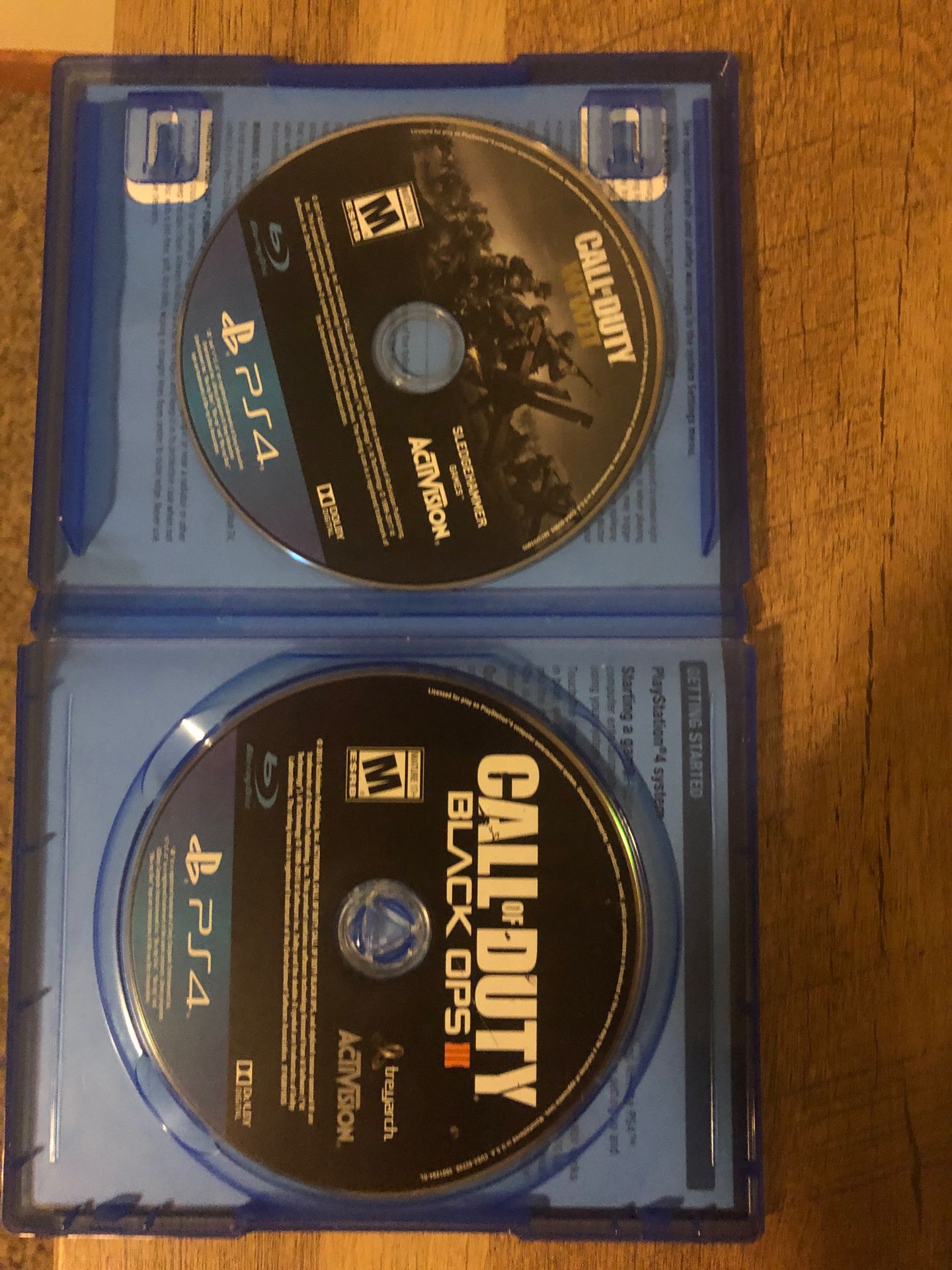 Call of duty wwII extra disc call of duty black opsIII