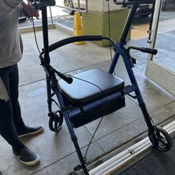 Walker With Seat 
