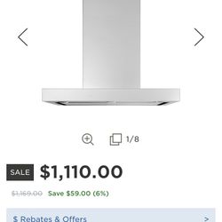 Brand new 30’ smart designer wall mount hood smart wall mount hood 