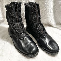 MENS 11W BLACK BOOTS 47TH AVE. AND DOBBINS IN LAVEEN
