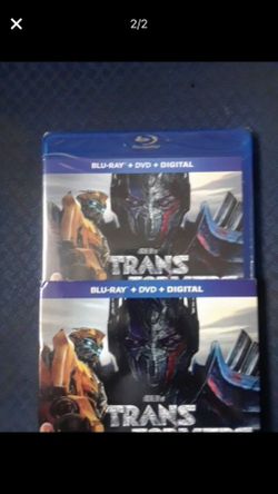 Brand new transformers the last knight blu Ray/ dvd combo