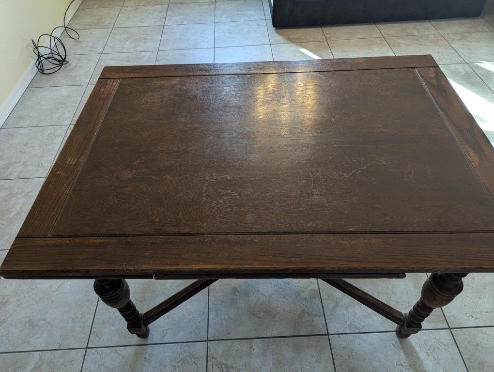 Antique Wooden Dining Table