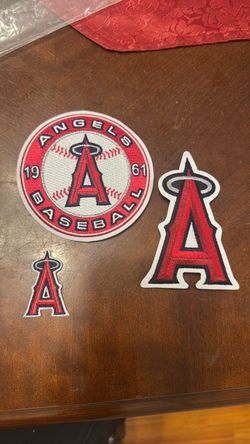 Los Angeles Angels Embroidered Patch Set (3)