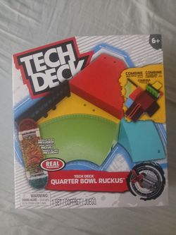 Tech Deck Quarter Bowl Ruckus Set