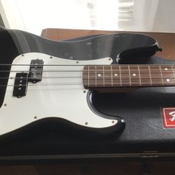 Squier Fender P Bass Precision Bass Fender Case
