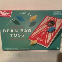 Miniature Bean Bag Toss Game. Hours of Entertainment. Elf on the Shelf.