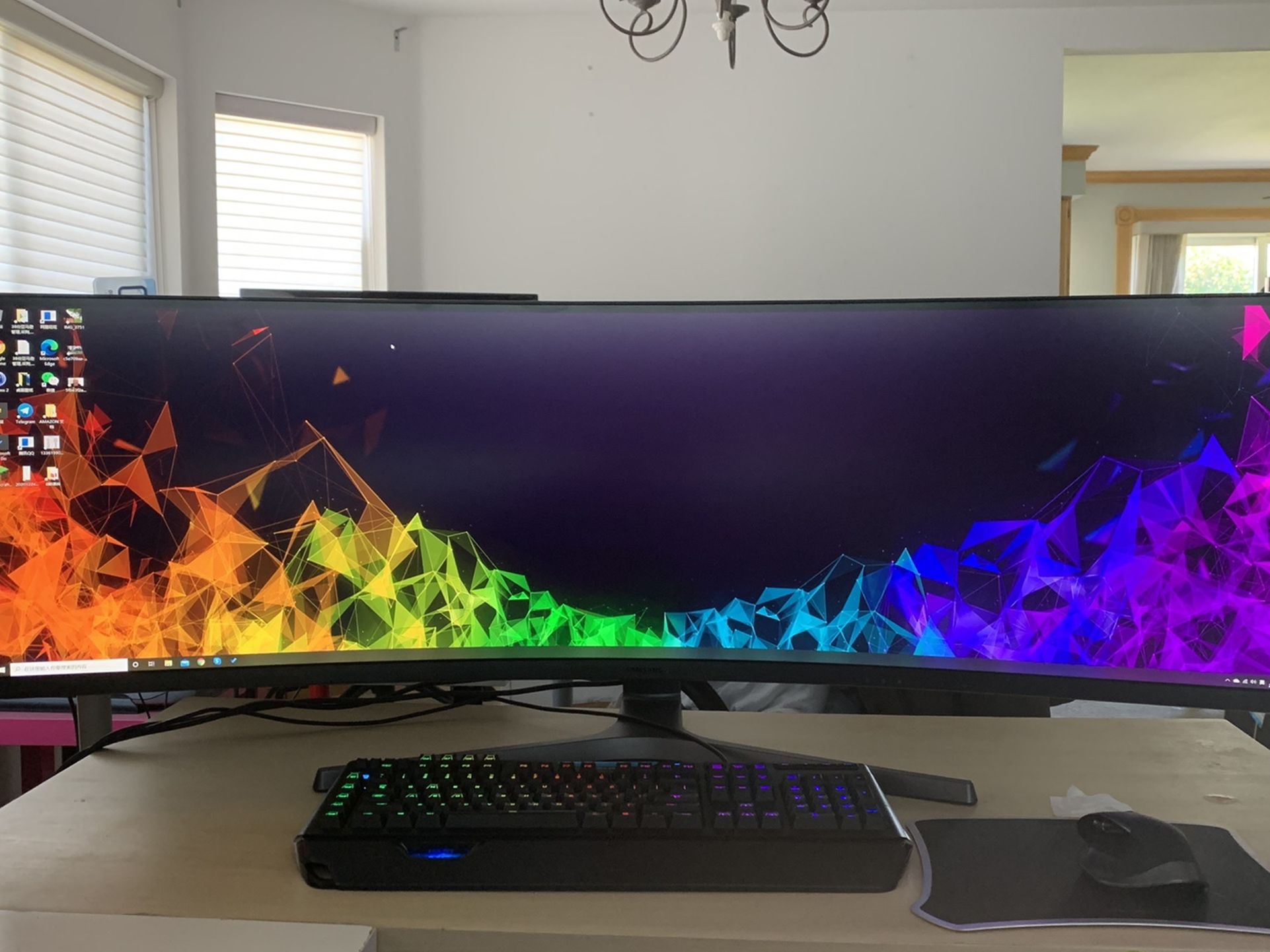 samsung 49-inch curved gaming monitor