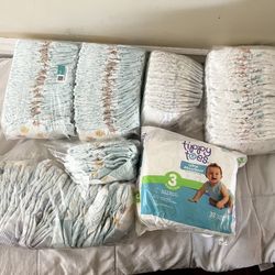 Assorted Sized Diapers