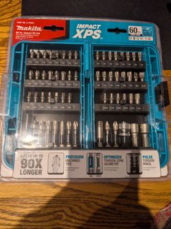 Makita Impact XPS Impact Screwdriver Drill Bit Set (60-Piece)