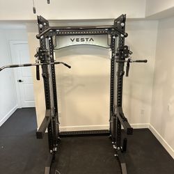Vesta Fitness PRO SERIES 2-1 Ultimate Half Rack Functional Trainer/Gym Equipment/ Home Gym/ Fitness/ FREE DELIVERY 🚚 