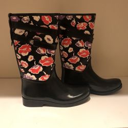 Coach Floral Rainboots