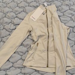 Gold Zipper Lululemon Defined Jacket Size 2