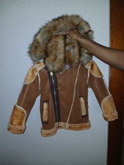 Jordan Craig Brown/Tan Fur-Lined Winter Jacket