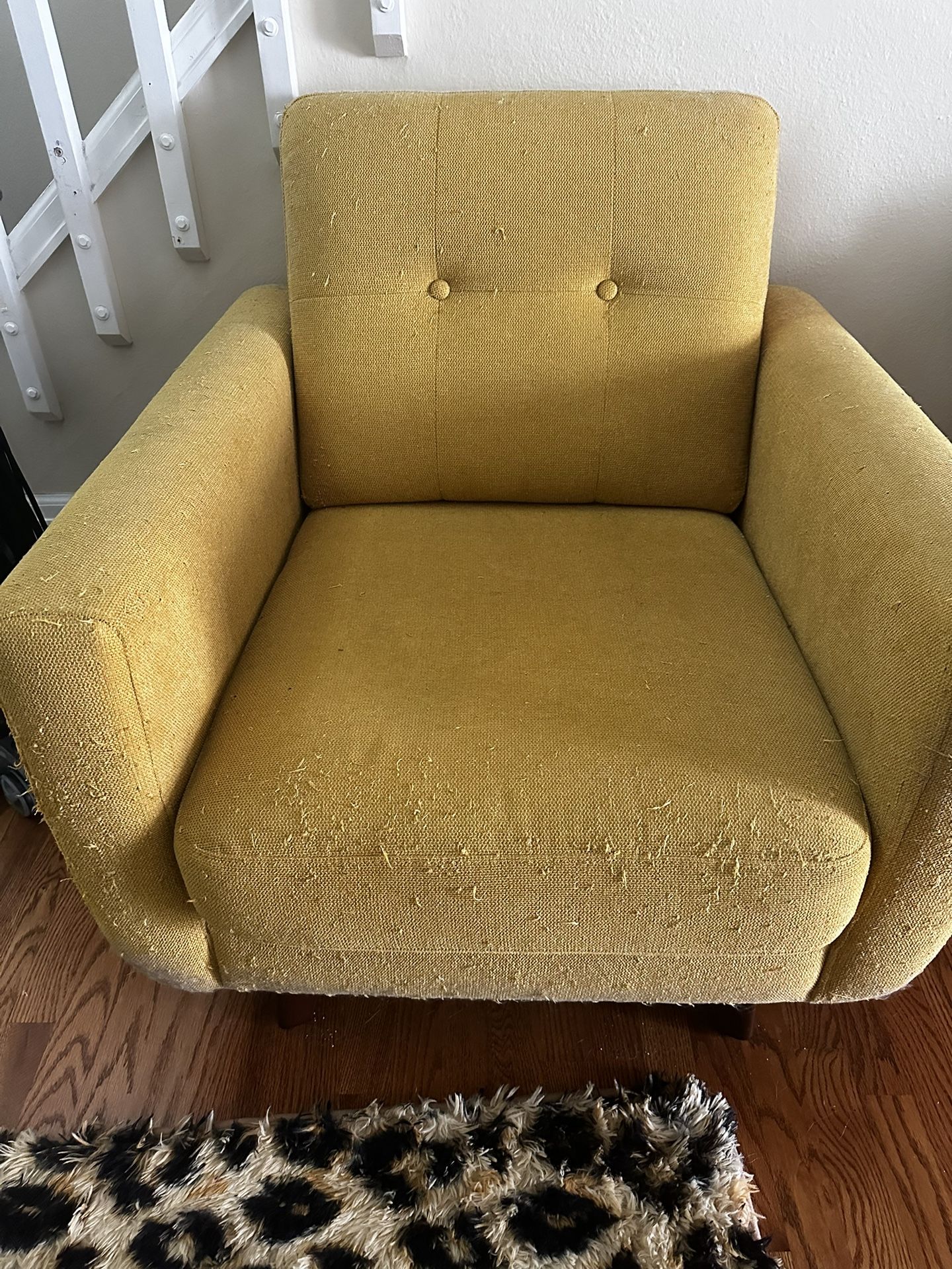 Yellow Arm Chair