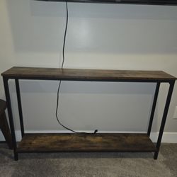 Skinny console/ narrow entry table