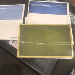 Free!!! Subaru Forrester Owners Manual
