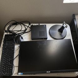 ASUS Monitor + Dell Desktop