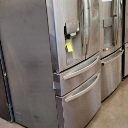 Hamilton Beach HBF1662 RFR725 French Door Full Size Refrigerator with  Freezer Drawer, 16.6 cu ft, Stainless for Sale in El Monte, CA - OfferUp