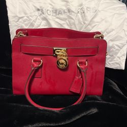 MK Red Purse
