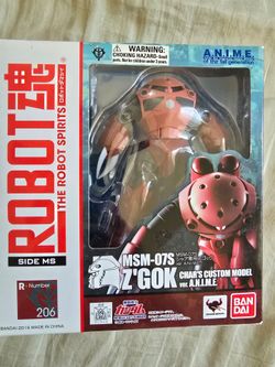 Gundam tamashii nations chars Z gok custom
