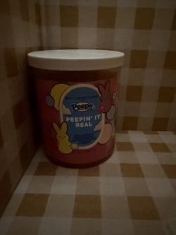 Peepin It Real PEEPS Single Wick Candle 8 oz Bath & Body Works in Box 