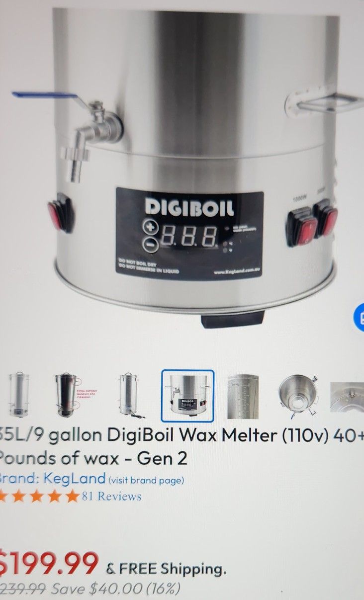 Digiboil Wax Melter 