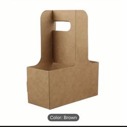 Take-out Kraft Paper Cup Holder