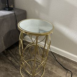 Mirror Side Table 