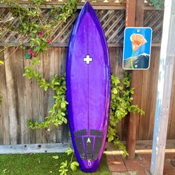 6’4 Surf Prescriptions Retro Single Fin Surfboard Surf Board Midlength (not Channel Islands Ci Mid Bing G And S Album Twin Fin Fish Stewart Firewire)