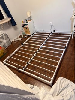 Steel Bed Frame - Queen - Like New