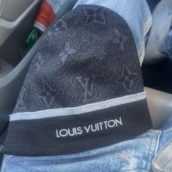 Louis Vuitton Black 'My Monogram Eclipse' Beanie