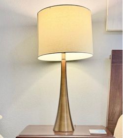 Matching Gold Lamps With Shades
