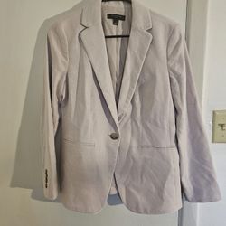Ann Taylor Women's Baby Pink Blazer 