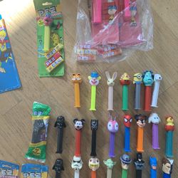 Pez Candy Dispenser Lot