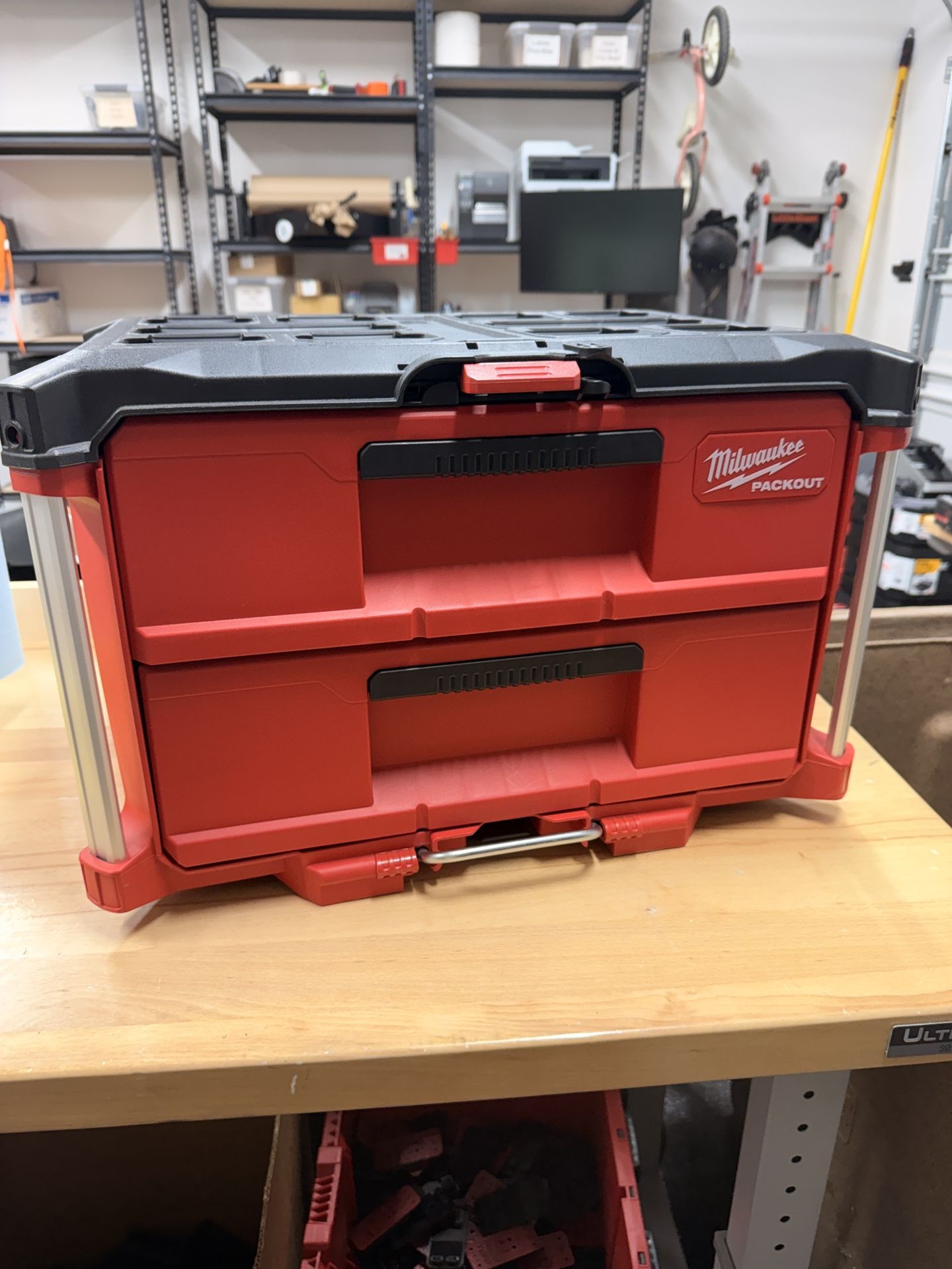 Milwaukee Pack Out Two Drawer Toolbox Brand New