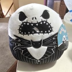 JACK SKELLINGTON SQUISHMALLOW NEW