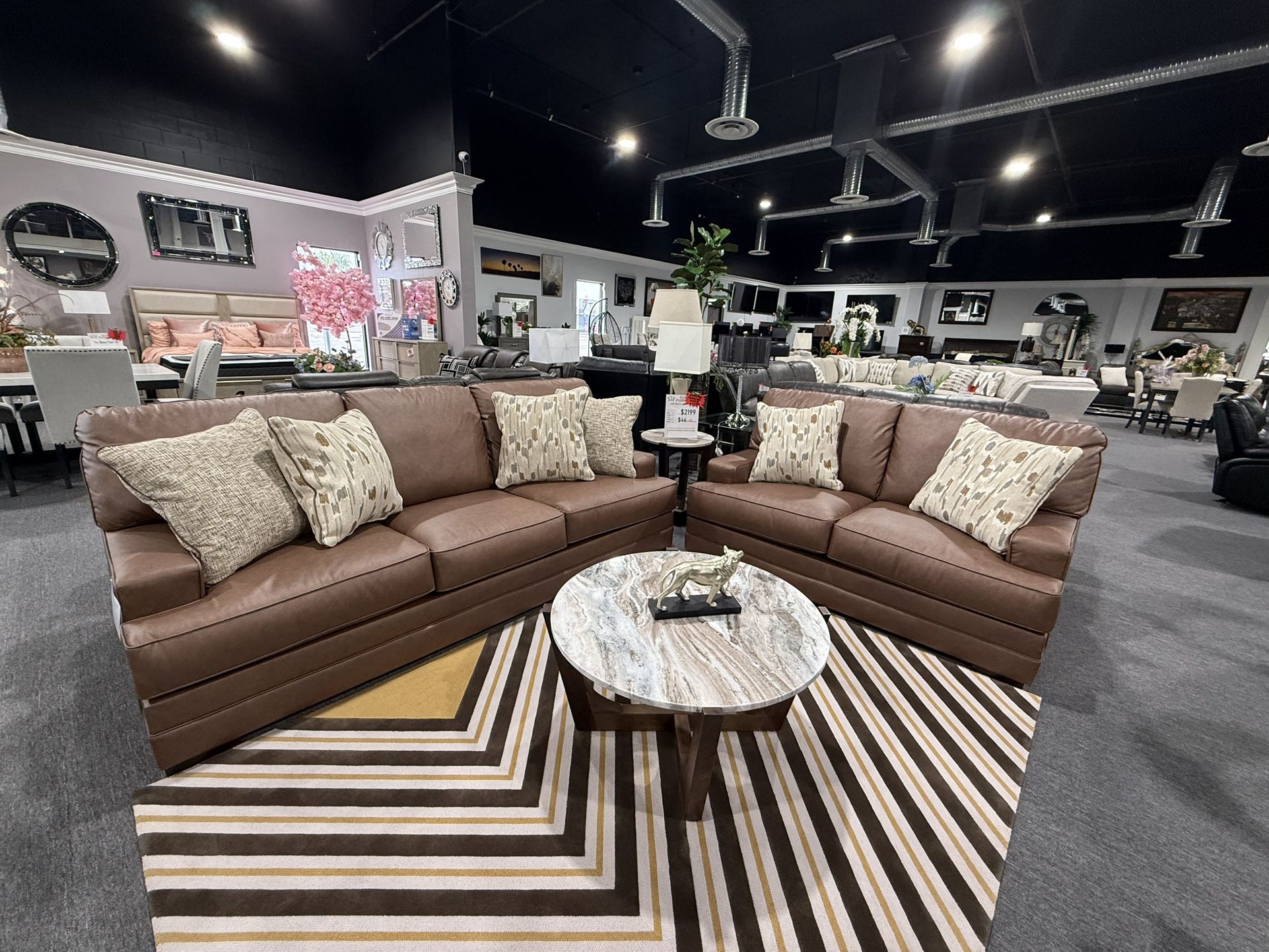 2 Pc Sofa And Loveseat No Credit Needed $10 Down