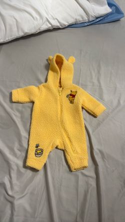 winnie the pooh hooded 1 piece