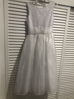 First communion dress size 8y