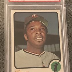 1973 Topps Baseball #259 Jim Holt Minnesota Twins PSA 7