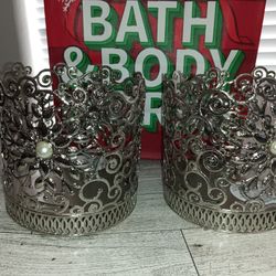 Bath And Body Works Candle Holder Set 