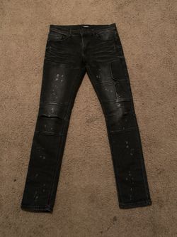 Black Denim Jeans