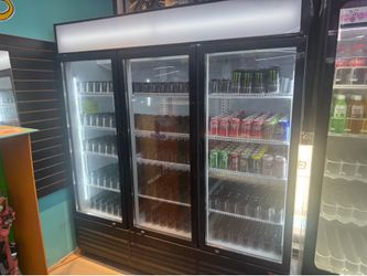 Commercial 3 door fridge.