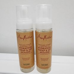 $10 for both. SheaMoisture Hydrating Wrap and Set Mousse 7.5 oz.
