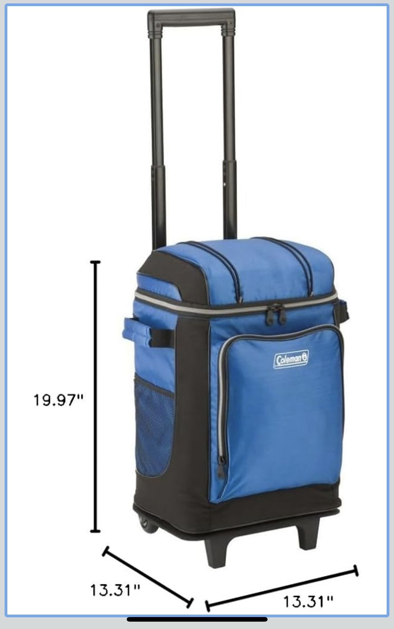 NEW Coleman 42 Can Soft Rolling Cooler