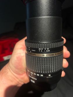 Canon/Tamron lens and accessories