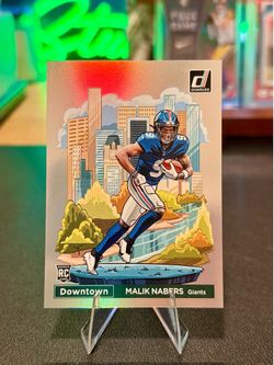 🔥 Malik Nabers Downtown Rookie Card 🔥