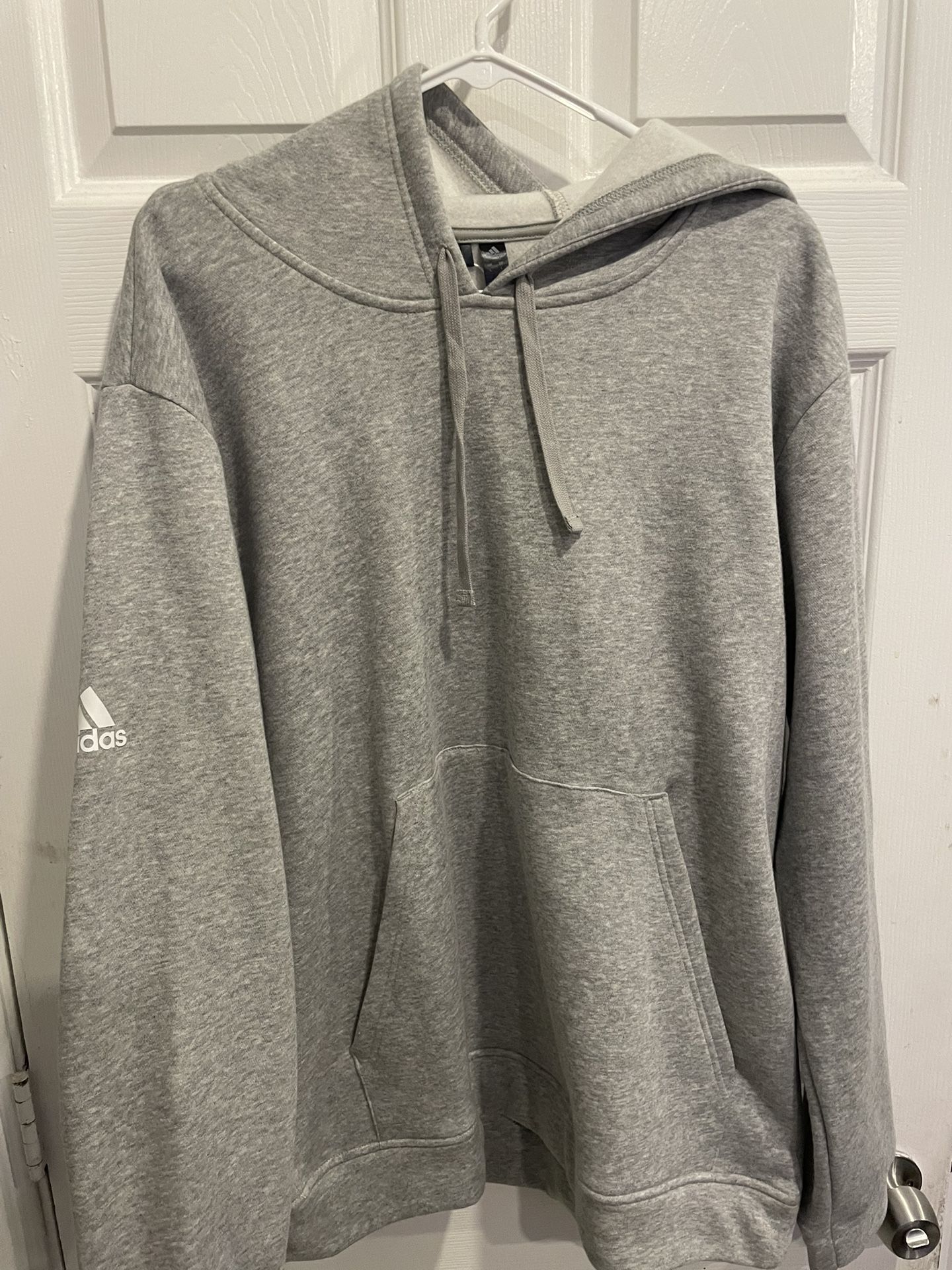 Grey Adidas Sweater Large